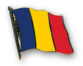 Bild der Flagge "Flaggen-Pin Tschad"