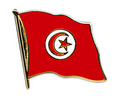Bild der Flagge "Flaggen-Pin Tunesien"
