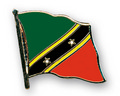 Bild der Flagge "Flaggen-Pin St. Kitts und Nevis"