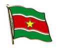 Bild der Flagge "Flaggen-Pin Surinam"