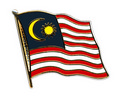 Bild der Flagge "Flaggen-Pin Malaysia"