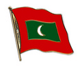 Bild der Flagge "Flaggen-Pin Malediven"