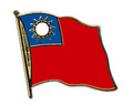 Bild der Flagge "Flaggen-Pin Taiwan"