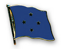 Bild der Flagge "Flaggen-Pin Mikronesien"
