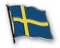 Flaggen-Pin Schweden kaufen