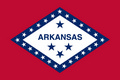 Flagge USA - Bundesstaat Arkansas (150 x 90 cm) kaufen