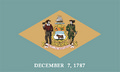 Bild der Flagge "USA - Bundesstaat Delaware (150 x 90 cm)"