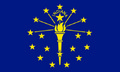 Flagge USA - Bundesstaat Indiana (150 x 90 cm) kaufen