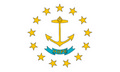 Bild der Flagge "Flagge USA - Bundesstaat Rhode-Island (150 x 90 cm)"