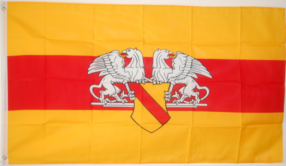 Bild von Badische Fahne mit Greif-Fahne Badische Fahne mit Greif-Flagge im Fahnenshop bestellen