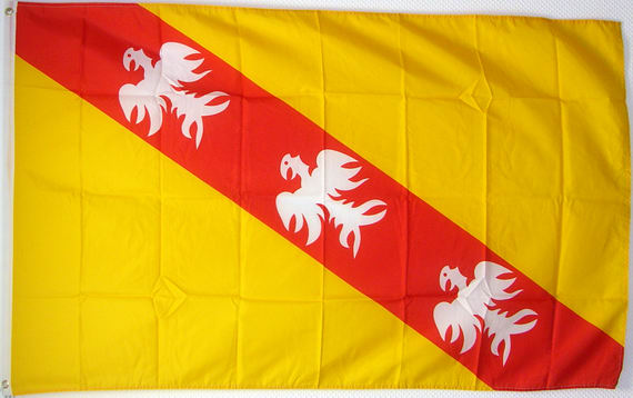 Bild von Flagge von Lothringen-Fahne Flagge von Lothringen-Flagge im Fahnenshop bestellen