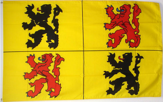 Bild von Flagge von Hainaut-Fahne Flagge von Hainaut-Flagge im Fahnenshop bestellen