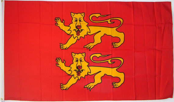 Bild von Flagge der Normandie / Niedernormandie-Fahne Flagge der Normandie / Niedernormandie-Flagge im Fahnenshop bestellen