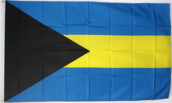 Bild von Flagge Bahamas-Fahne Bahamas-Flagge im Fahnenshop bestellen
