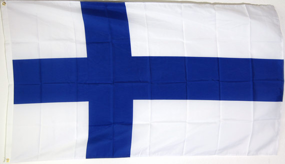 Bild von Flagge Finnland-Fahne Finnland-Flagge im Fahnenshop bestellen