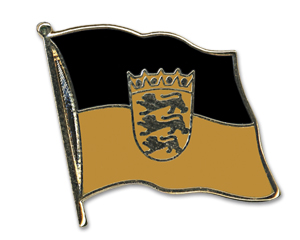 Bild von Flaggen-Pin Baden-Württemberg-Fahne Flaggen-Pin Baden-Württemberg-Flagge im Fahnenshop bestellen