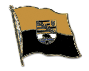 Bild von Flaggen-Pin Sachsen-Anhalt-Fahne Flaggen-Pin Sachsen-Anhalt-Flagge im Fahnenshop bestellen