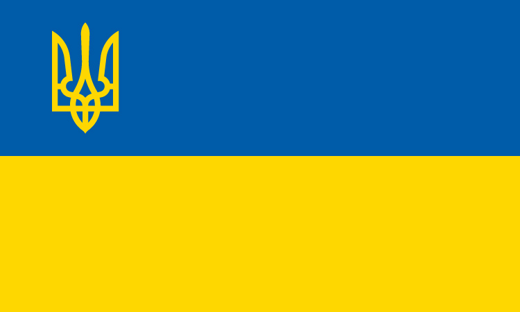 Flagge Ukraine mit Friedenstaube in der Qualität Sturmflagge-Fahne Ukraine  mit Friedenstaube in der Qualität Sturmflagge-Flagge im Fahnenshop bestellen