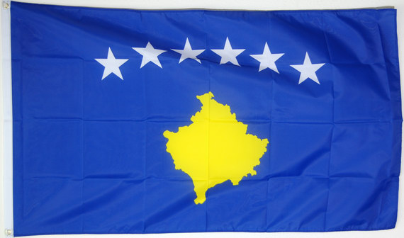 Flagge Kosovo / Kosova-Fahne Kosovo / Kosova ...