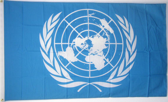 Bild von Flagge UNO-Fahne Flagge UNO-Flagge im Fahnenshop bestellen