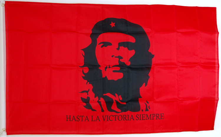 Fahnen Flagge Che Guevara auf Kuba Sonderposten 90 x 150 cm