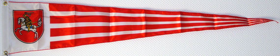 Bild von Wimpel Kreis Dithmarschen  (150 x 30 cm)-Fahne Wimpel Kreis Dithmarschen  (150 x 30 cm)-Flagge im Fahnenshop bestellen