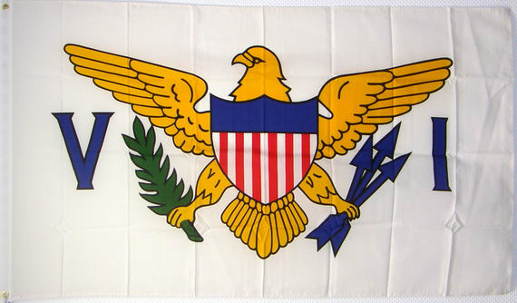 Bild von Flagge Amerikanische Jungferninseln United States Virgin Islands-Fahne Flagge Amerikanische Jungferninseln United States Virgin Islands-Flagge im Fahnenshop bestellen