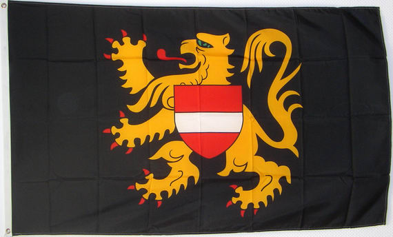 Bild von Flagge von Flämisch Brabant-Fahne Flagge von Flämisch Brabant-Flagge im Fahnenshop bestellen
