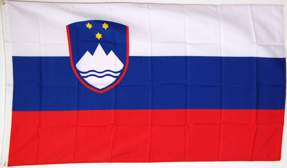 Bild von Flagge Slowenien (250 x 150 cm)-Fahne Slowenien (250 x 150 cm)-Flagge im Fahnenshop bestellen