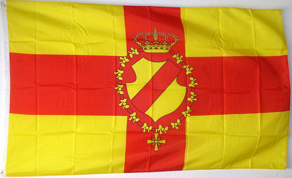 Bild von Flagge Großherzog Baden (1892-1918)-Fahne Flagge Großherzog Baden (1892-1918)-Flagge im Fahnenshop bestellen