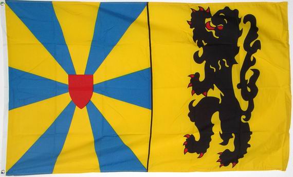 90 x 150 cm Fahne Flagge Belgien Westflandern 