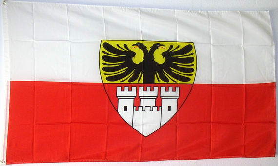 mit 2 Ösen Fahne Flagge Steiermark mit Wappen 90 x 150 cm 