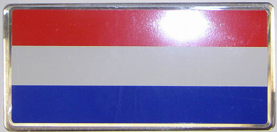 Bild von Schild-Aufkleber Niederlande-Fahne Schild-Aufkleber Niederlande-Flagge im Fahnenshop bestellen