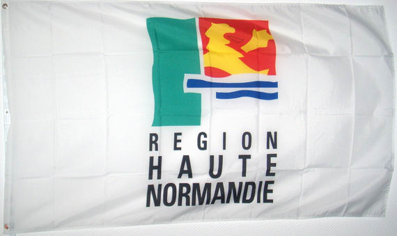 Bild von Flagge der Normandie / Obernormandie-Fahne Flagge der Normandie / Obernormandie-Flagge im Fahnenshop bestellen