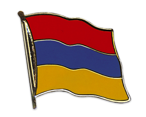 Bild von Flaggen-Pin Armenien-Fahne Flaggen-Pin Armenien-Flagge im Fahnenshop bestellen
