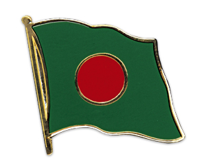Bild von Flaggen-Pin Bangladesch-Fahne Flaggen-Pin Bangladesch-Flagge im Fahnenshop bestellen