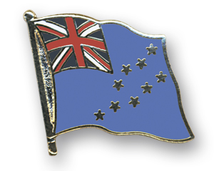 Bild von Flaggen-Pin Tuvalu-Fahne Flaggen-Pin Tuvalu-Flagge im Fahnenshop bestellen