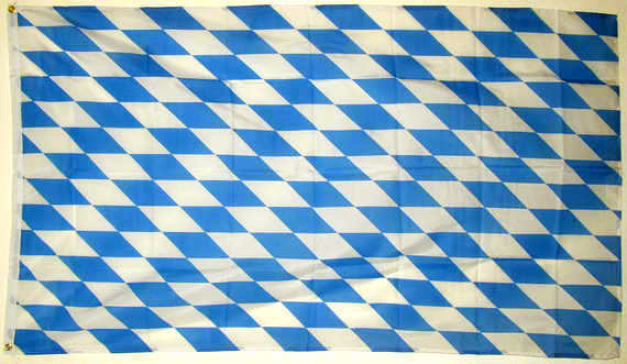 Bild von Landesfahne Bayern (Rauten)-Fahne Landesfahne Bayern (Rauten)-Flagge im Fahnenshop bestellen
