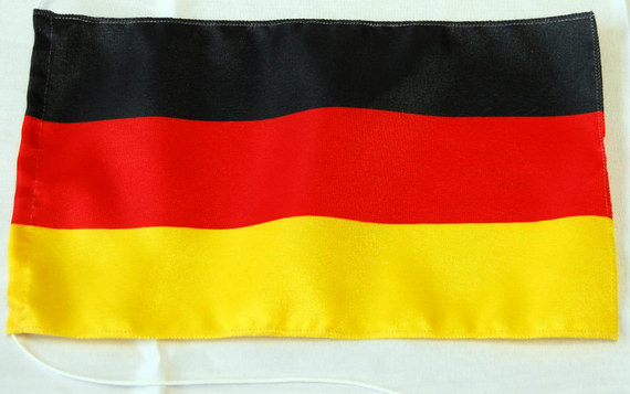 Bild von Tisch-Flagge Deutschland-Fahne Tisch-Flagge Deutschland-Flagge im Fahnenshop bestellen