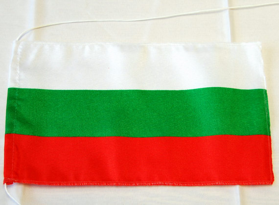 Bild von Tisch-Flagge Bulgarien-Fahne Tisch-Flagge Bulgarien-Flagge im Fahnenshop bestellen