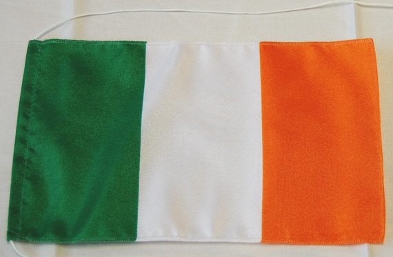 Bild von Tisch-Flagge Irland-Fahne Tisch-Flagge Irland-Flagge im Fahnenshop bestellen