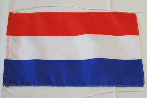 Bild von Tisch-Flagge Niederlande / Holland-Fahne Tisch-Flagge Niederlande / Holland-Flagge im Fahnenshop bestellen