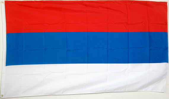 Bild von Flagge Serbien-Fahne Serbien-Flagge im Fahnenshop bestellen