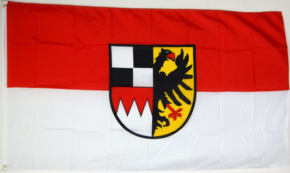 Bild von Fahne Mittelfranken-Fahne Fahne Mittelfranken-Flagge im Fahnenshop bestellen
