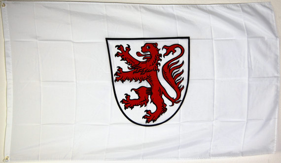 Bild von Fahne mit Braunschweiger Wappen-Fahne Fahne mit Braunschweiger Wappen-Flagge im Fahnenshop bestellen