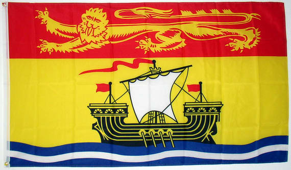 Bild von Kanada - Provinz New Brunswick-Fahne Kanada - Provinz New Brunswick-Flagge im Fahnenshop bestellen