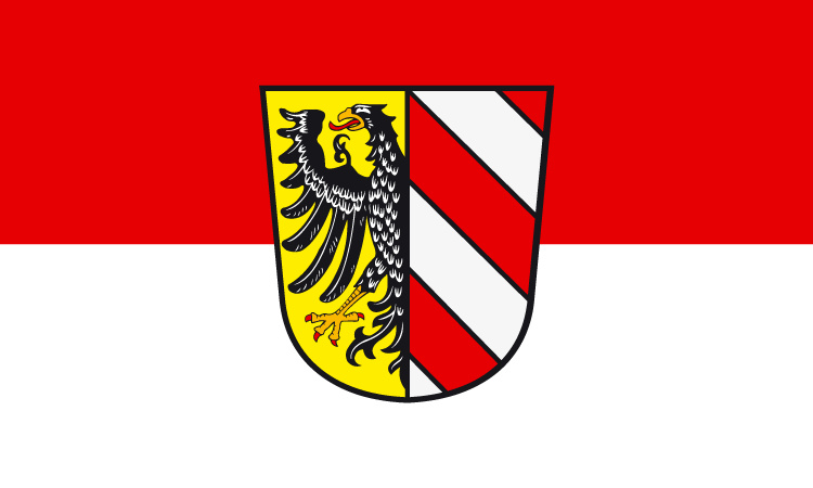 Bild von Fahne von Nürnberg Premium-Fahne Fahne von Nürnberg Premium-Flagge im Fahnenshop bestellen