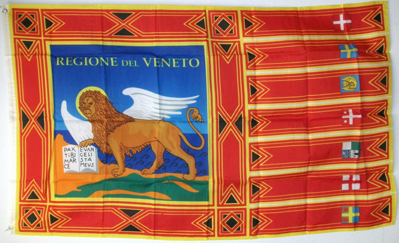 Bild von Flagge von Venetien-Fahne Flagge von Venetien-Flagge im Fahnenshop bestellen