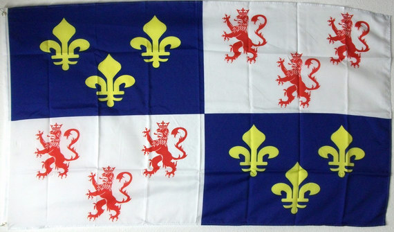 Bild von Flagge der Picardie-Fahne Flagge der Picardie-Flagge im Fahnenshop bestellen