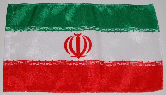 Bild von Tisch-Flagge Iran-Fahne Tisch-Flagge Iran-Flagge im Fahnenshop bestellen